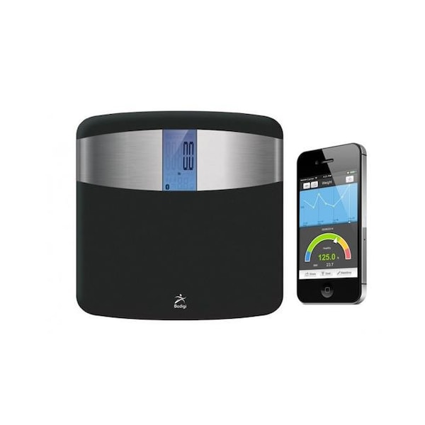 American Weigh Scales INSPIRE 397 lbs Bodigi Wireless Body Fat Scale; Black INSPIRE - main